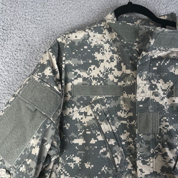Army Combat Uniform Coat Team Soldier Certified Gear Men L Reg Perimeter Insect - Picture 4 of 10